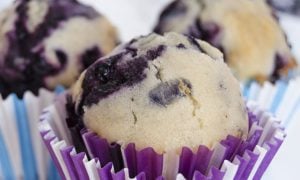 Čučoriedkové muffiny