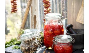 sklenená dóza