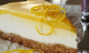 Citrónový cheescake