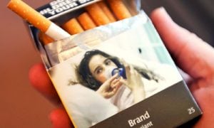 Škatuľka cigariet