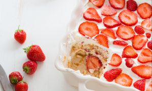 Jahodové tiramisu