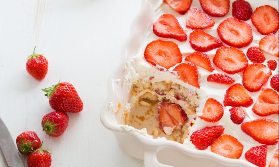 Jahodové tiramisu