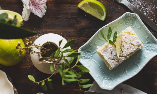 limentovo-mangový cheescake