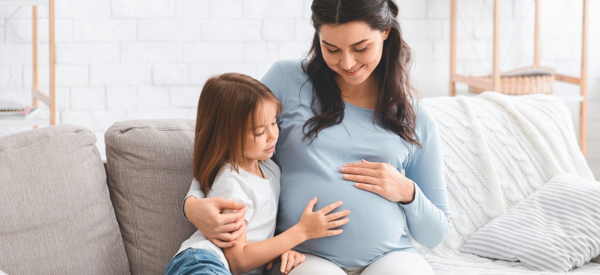 tehotná žena a dieťa