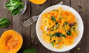 Recept na tekvicové špagety