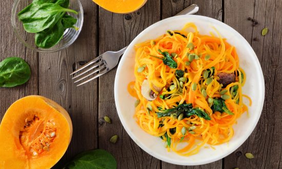 Recept na tekvicové špagety