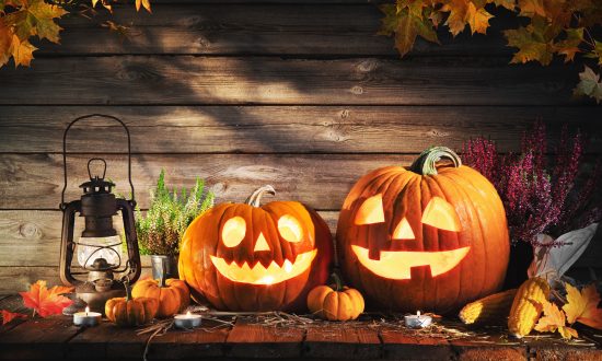 halloweenské tekvice