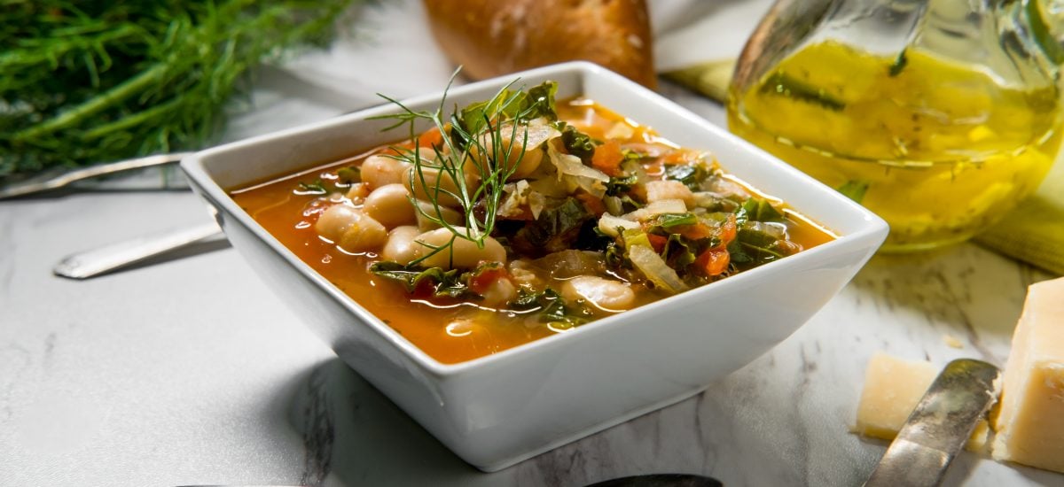 Tradičná fazuľovo - kapustová polievka