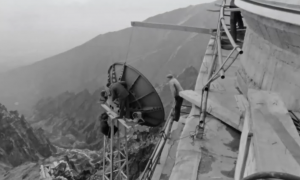 Lomnický štít v roku 1960