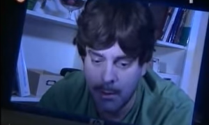 Záber zo scénky s názvom Preťažená sieť
