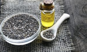 Chia semená a chia olej