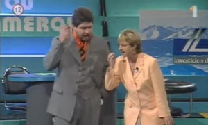 Oliver Andrásy a Elena Vacvalová v relácií Čo dokáže ulica
