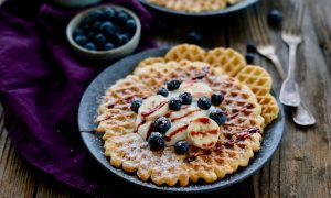 wafle s jogurtom