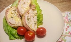Šťavnaté kuracie prsia v srnčom chrbáte, Fotorecept