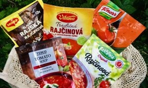 Instantné paradajkové polievky
