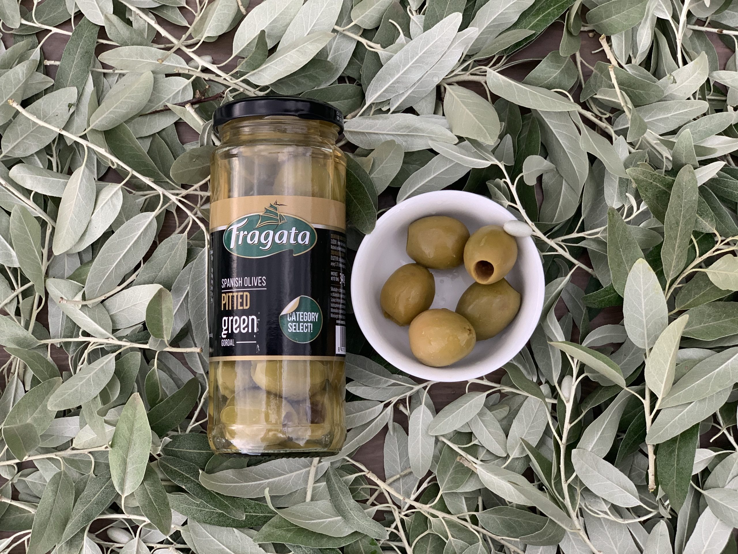 Zelené olivy