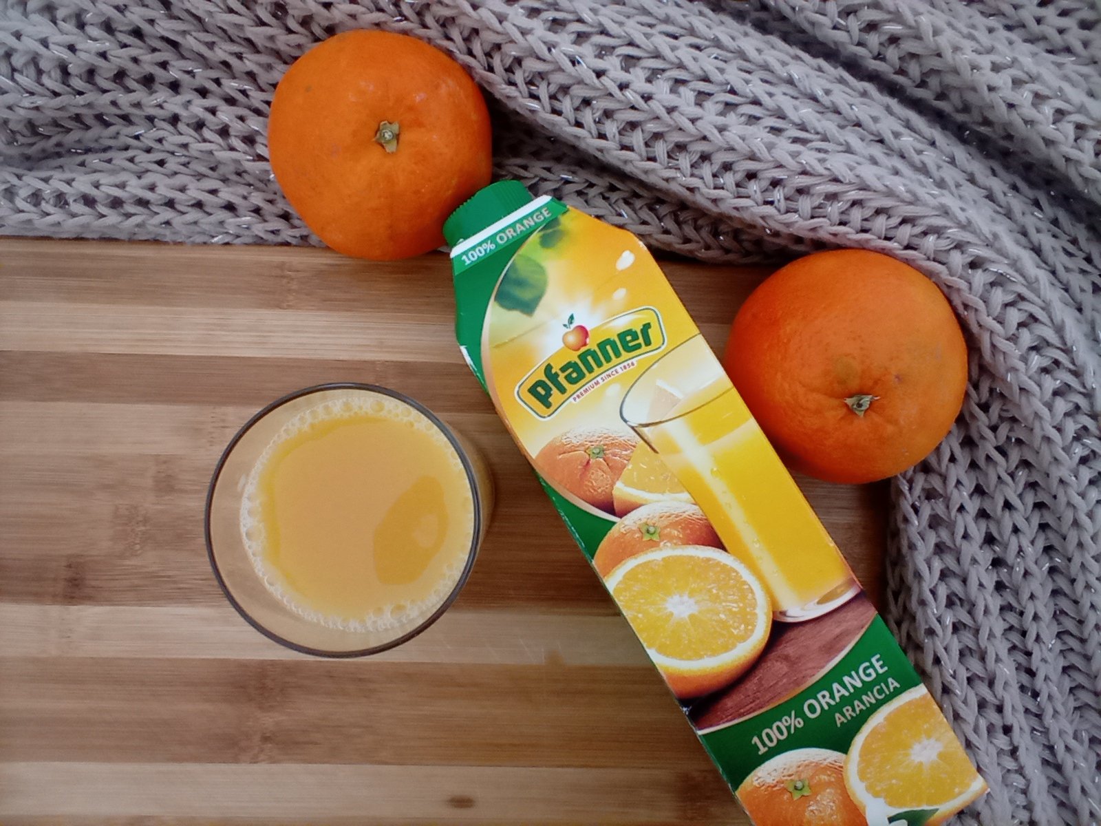 Pfanner 100 % pomarančová šťava z koncentrátu