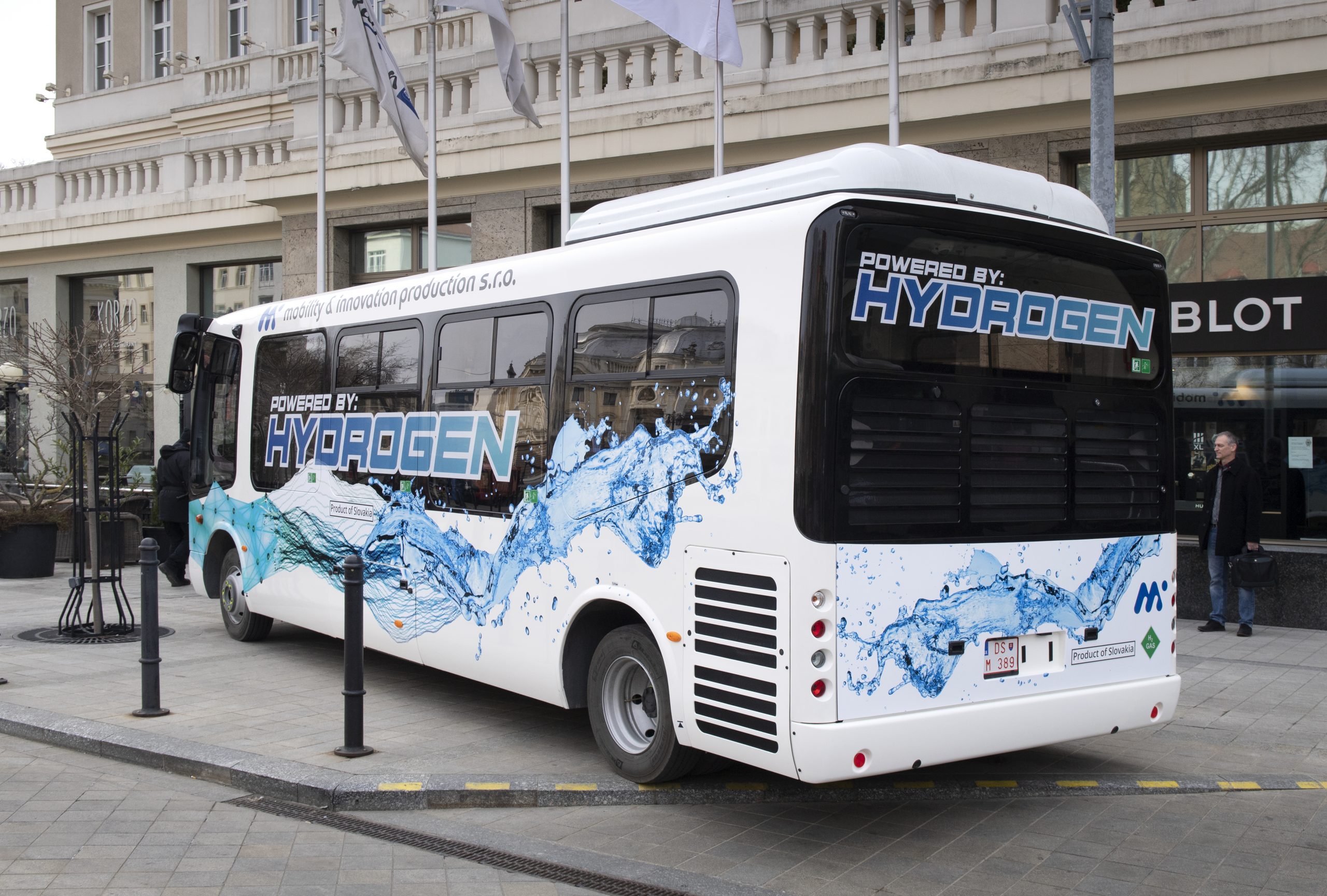 vodíkový autobus