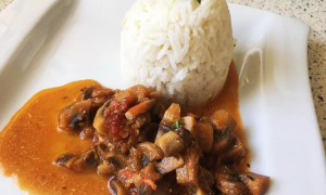 Hubový stroganov