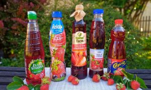 Test Jahodové sirupy
