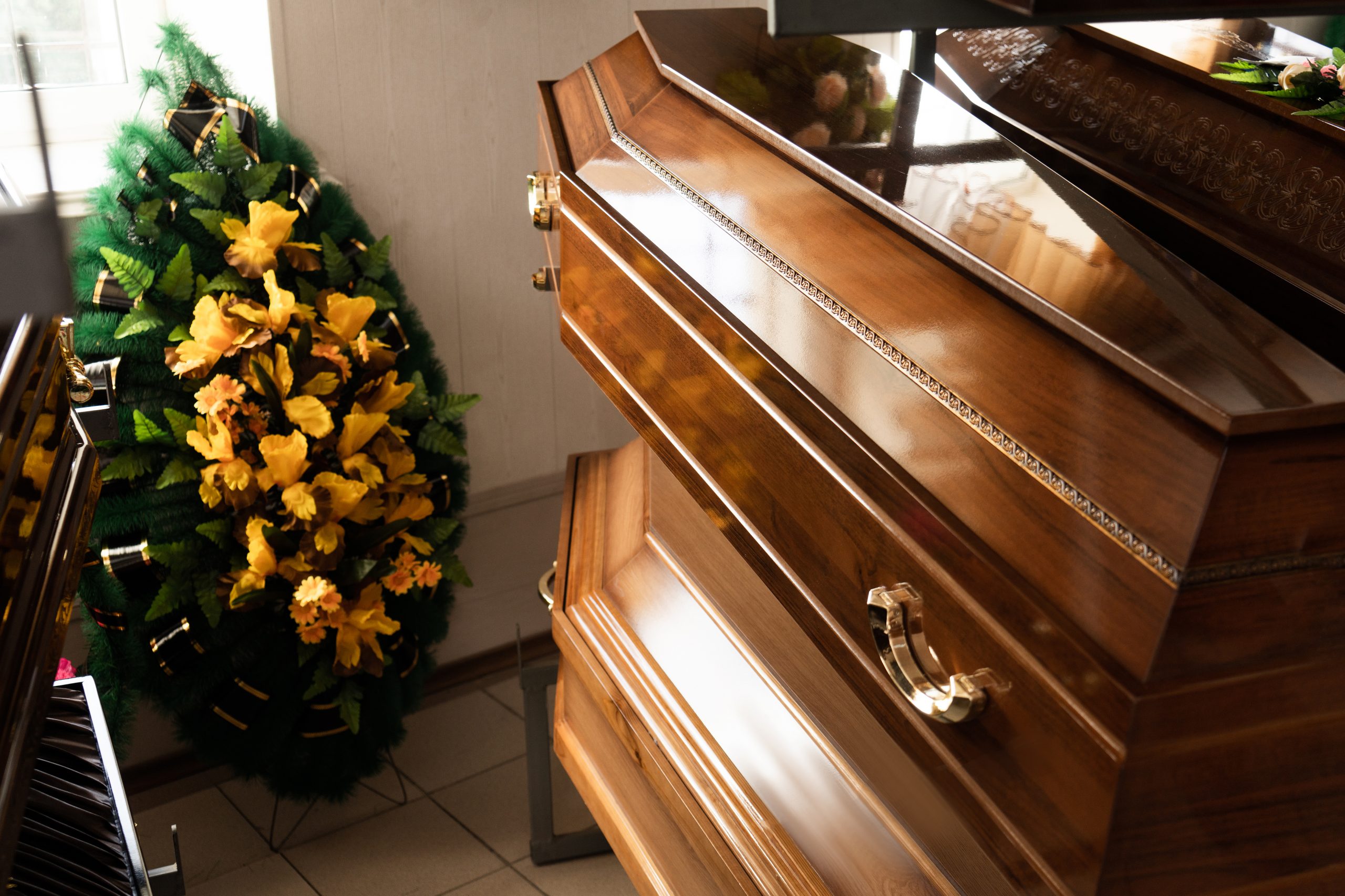 kvety na pohreb