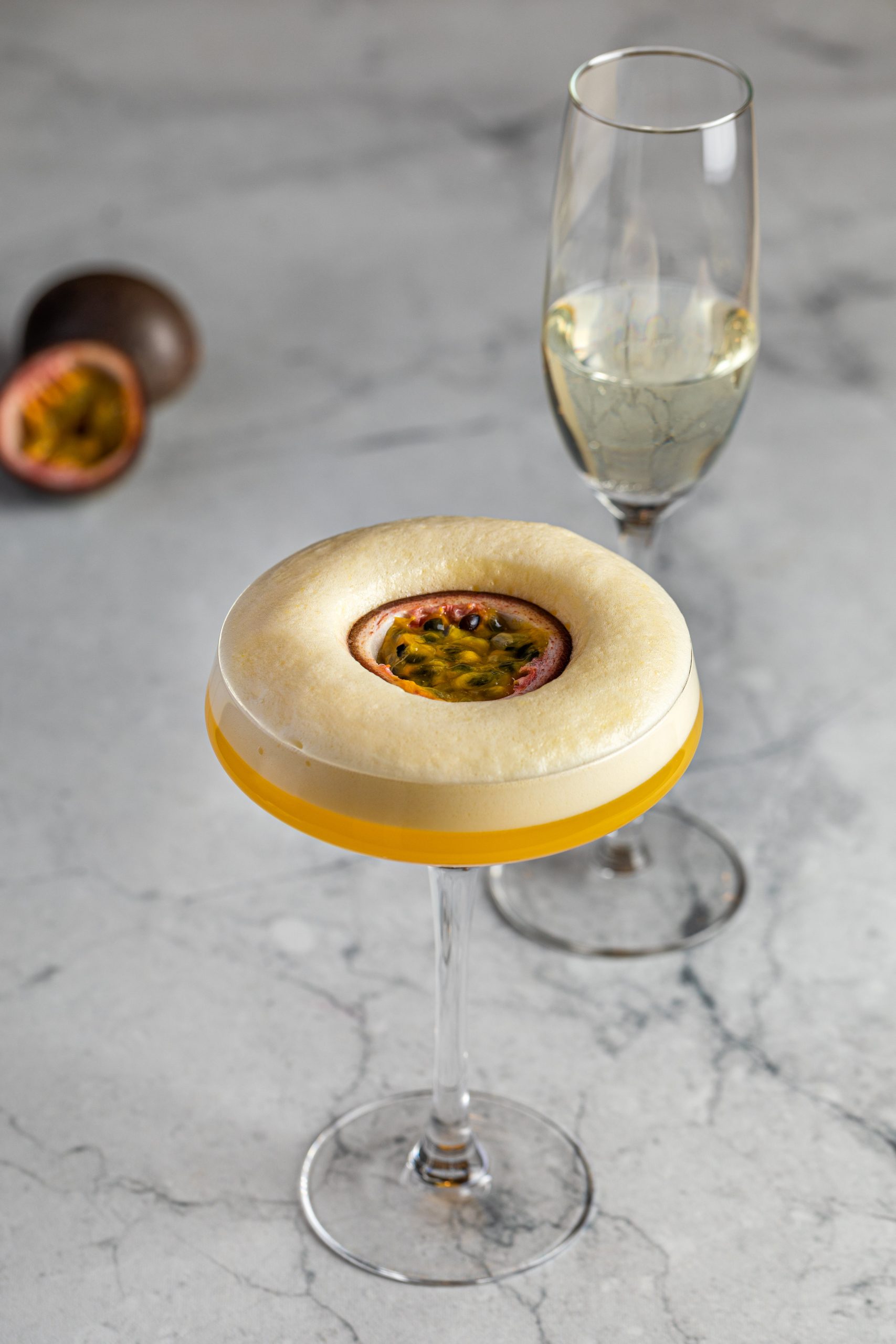 Passion fruit (marakujové) martini , silvestrovský drink