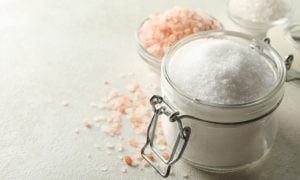 himalájska a morská soľ