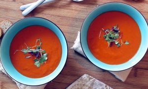 Gazpacho, Fotorecept, Polievka, Varenie