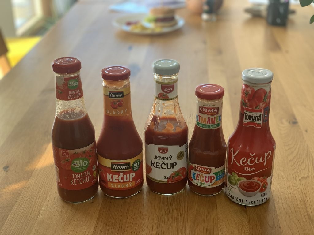 Test kečupov