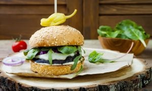 Portobello burger fotorecept