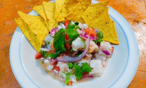 Šalát ceviche, Fotorecept