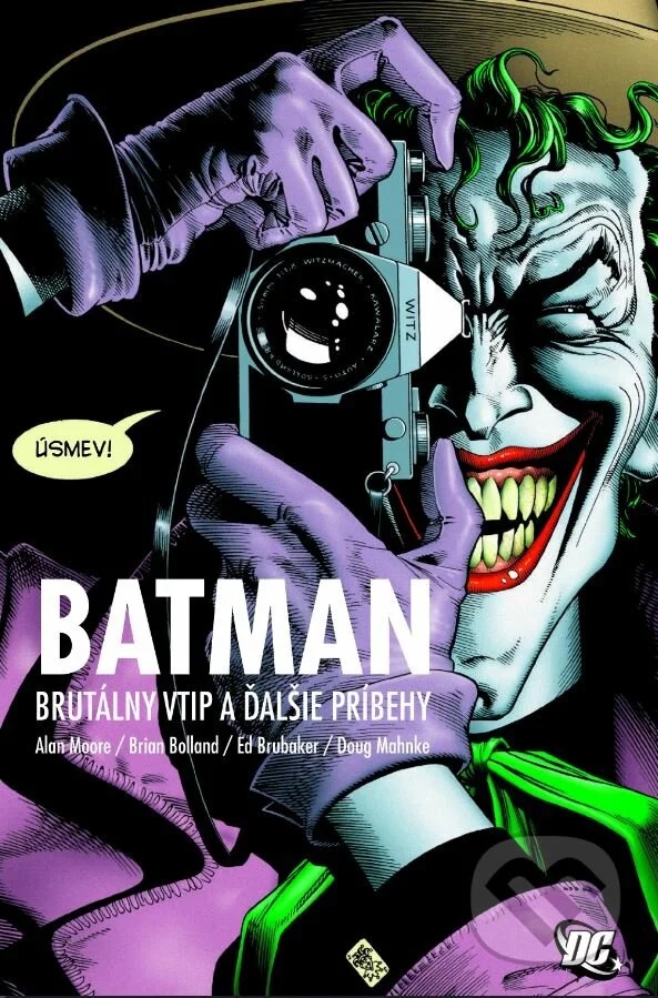 kniha Batman- Brutálny vtip a ďalšie príbehy