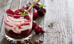 čerešňové tiramisu