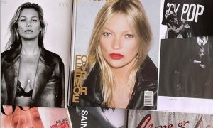 Supermodelka Kate Moss