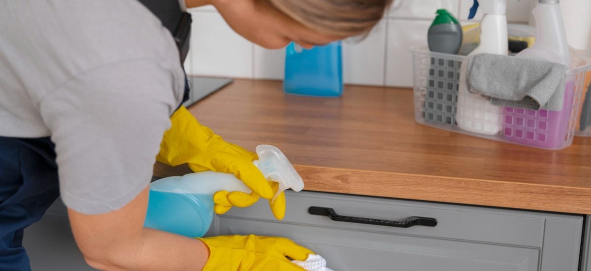 upratovanie kuchyne a plochy, ktoré čistiť denne
