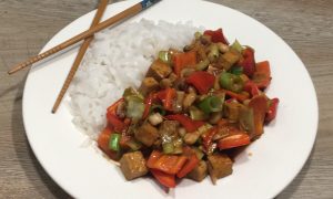 Vegánske Kung Pao, Fotorecept