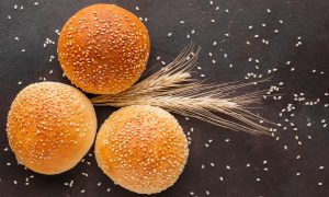 mäkké hamburgerové žemle