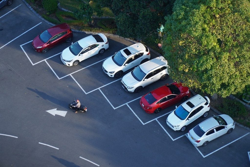 Automobil, Parkovanie, Parkovisko