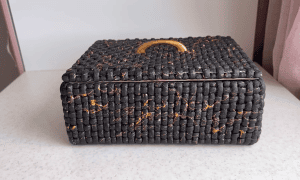 univerzálna handmade krabica s držadlom
