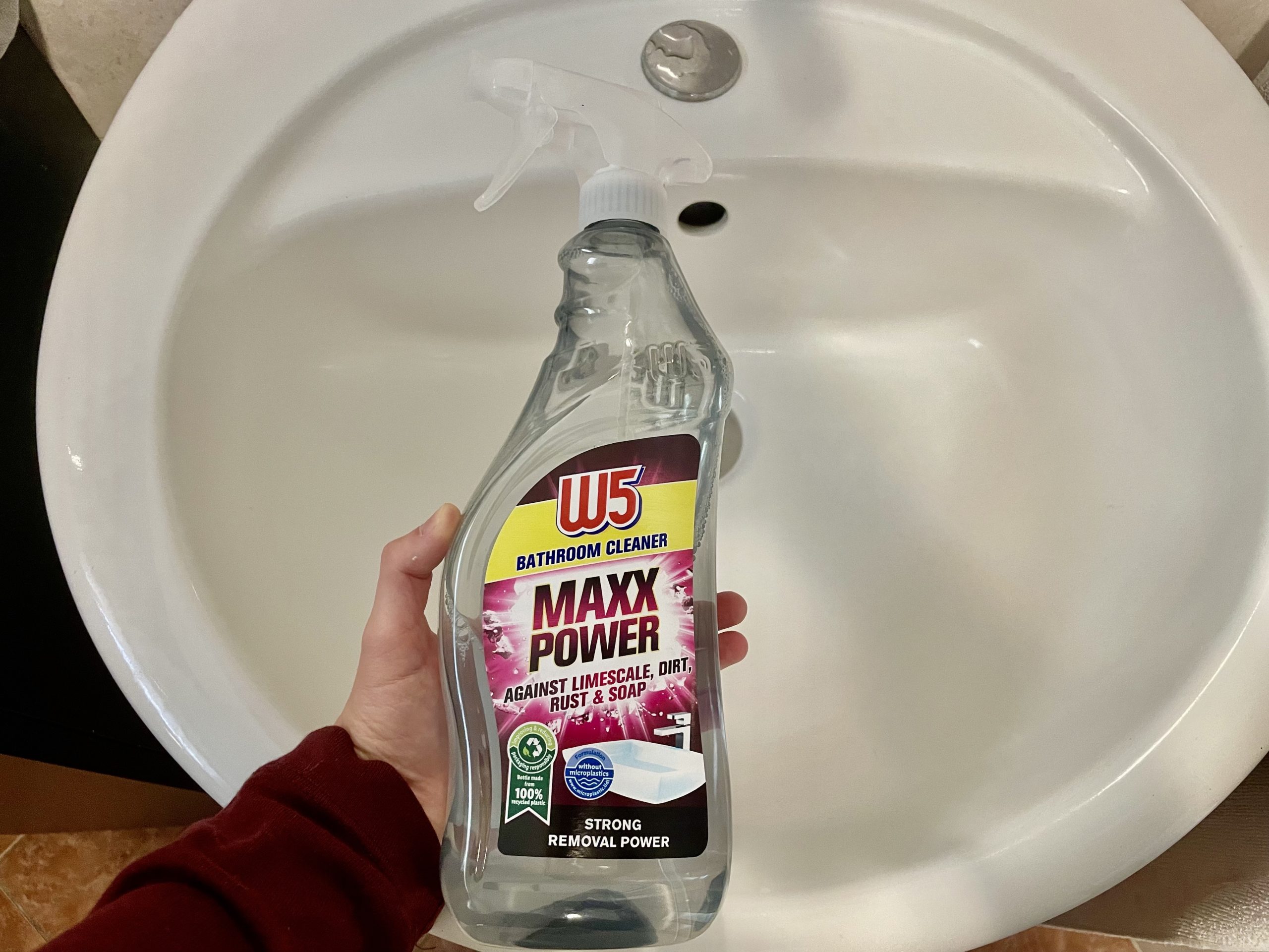Lidl W5 čistič kúpeľní Maxx Power
