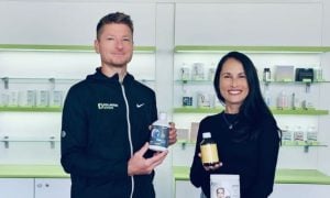 Anna a Martin v predajni KolagenDrink