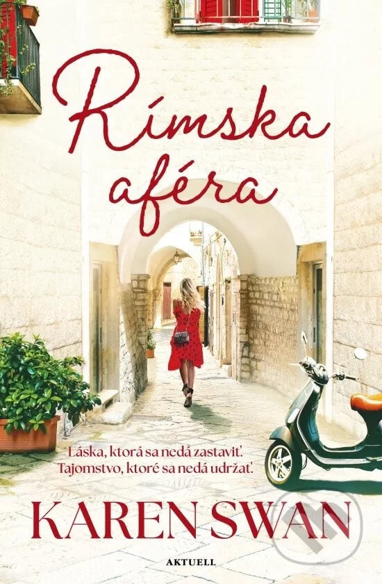 obálka knihy rímska aféra