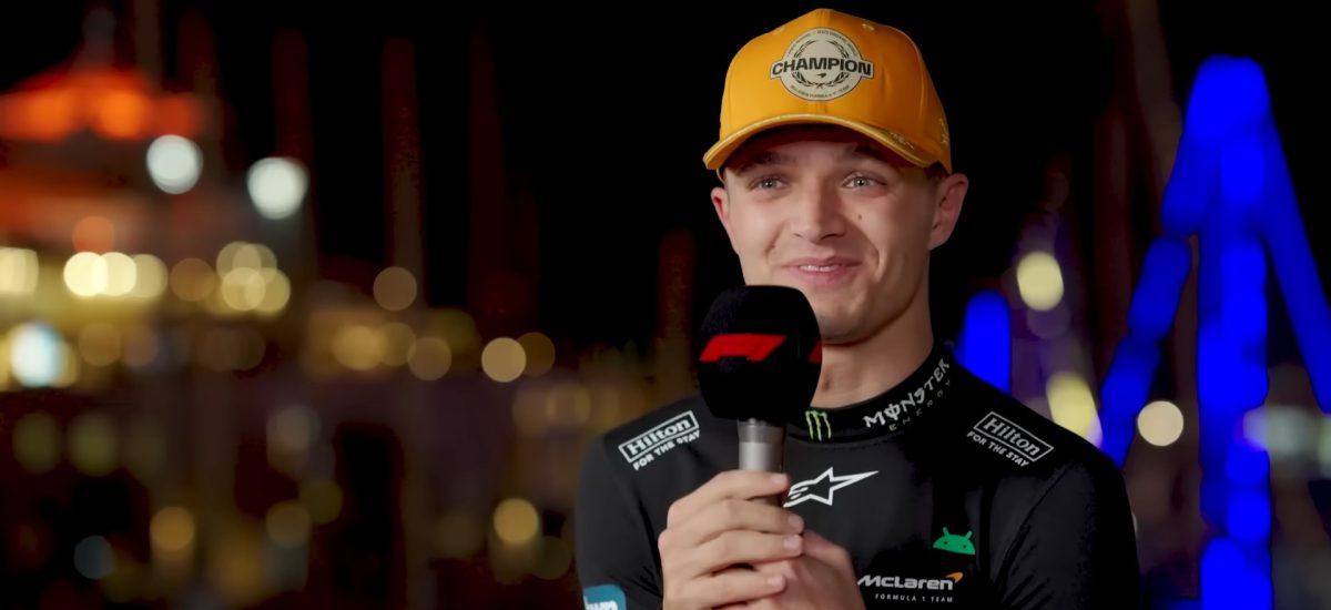 britský pilot F1 Lando Norris