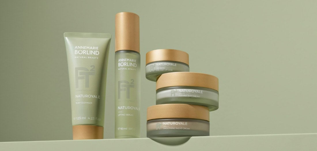 Naturoyale Biolifting je vlajkovou líniou značky Annemarie Börlind – inteligentné spojenie prírody a vedy pre viditeľne pevnejšiu, hutnejšiu a mladistvejšiu pleť