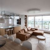 Jednoduché, nadčasové a svetlé bývanie vytvorené na 124 metroch štvorcových (Zdroj: Plusminusarchitects)