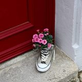 Kvetináče z topánok