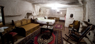Jaskynná izba v Gamirasu hotel